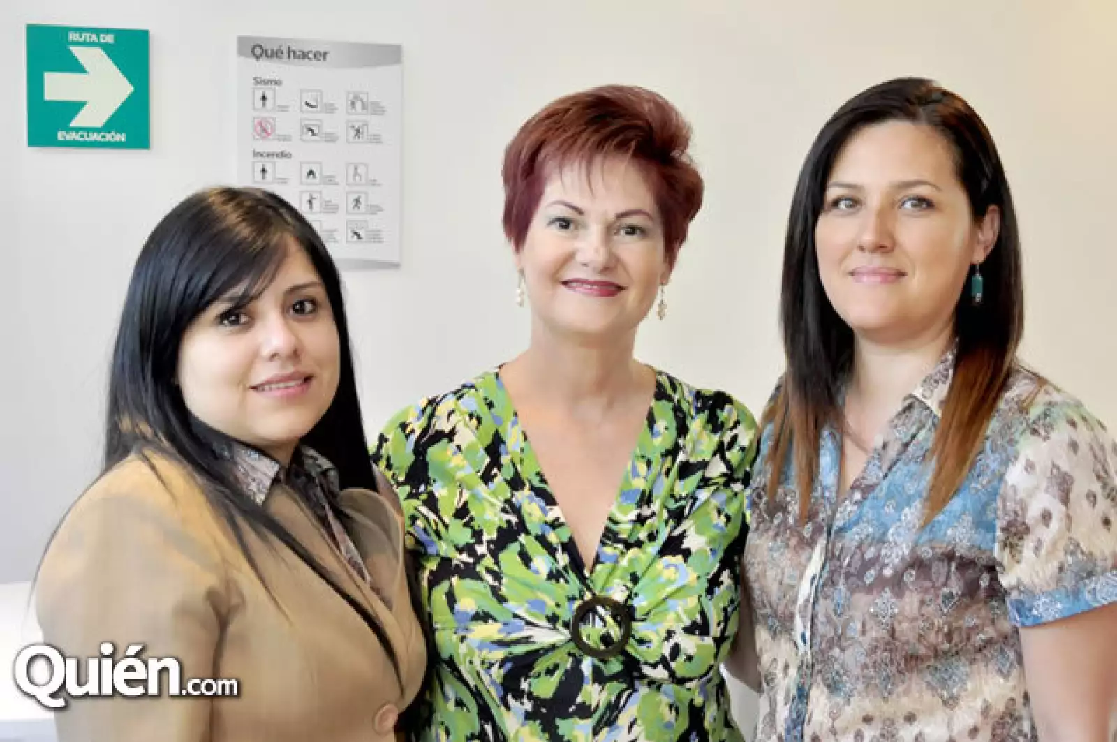 Rosy Simbrón, Orfelinda Cavazos y Gaby Aguilar
