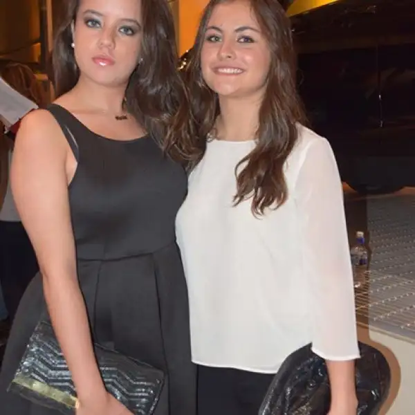 Ximena Andrade y María Olmedo.