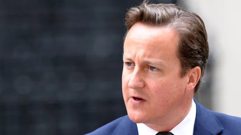 primer ministro da rueda de prensa