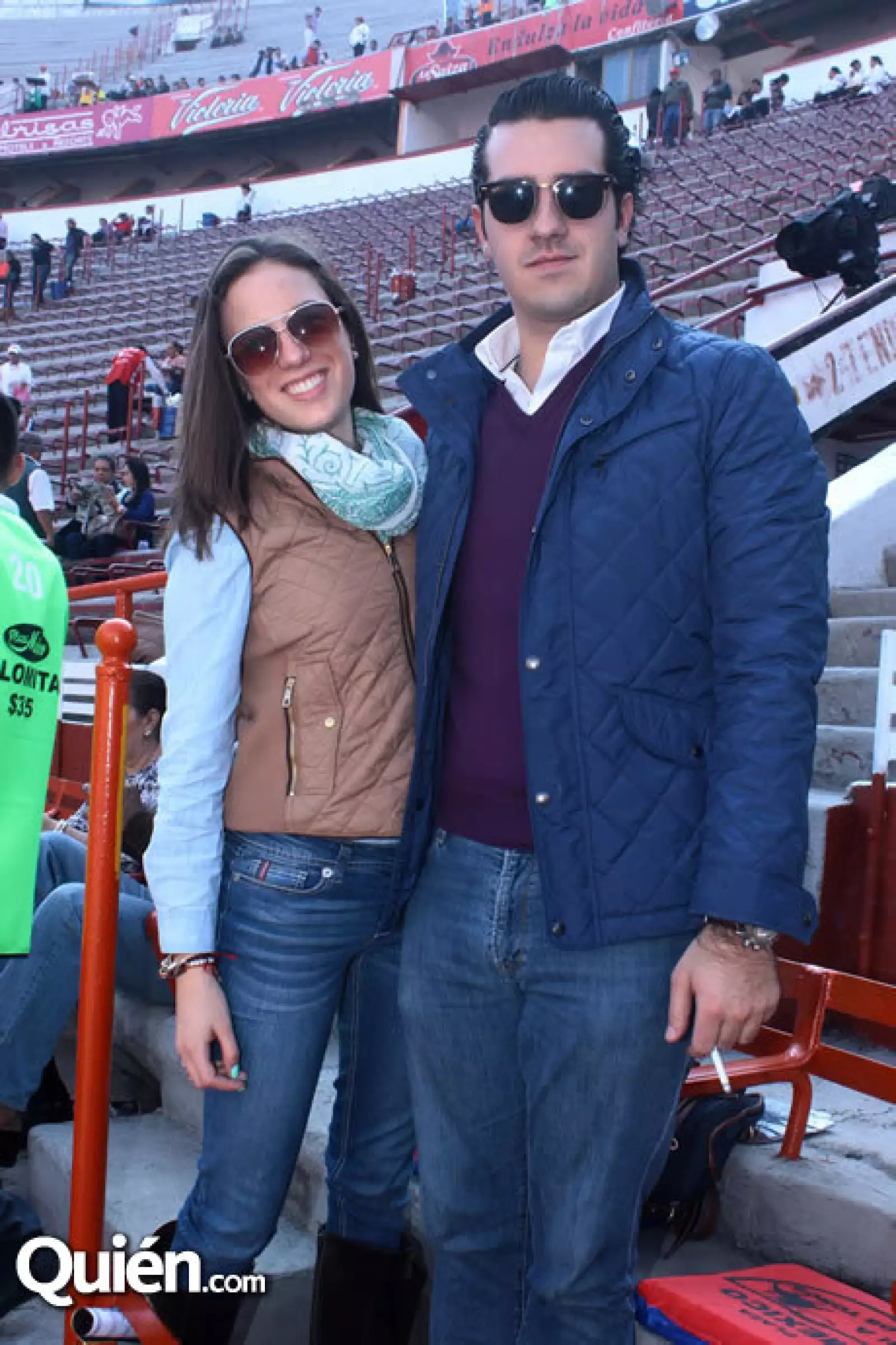 Macarena Haro y Luis Enrique Martínez