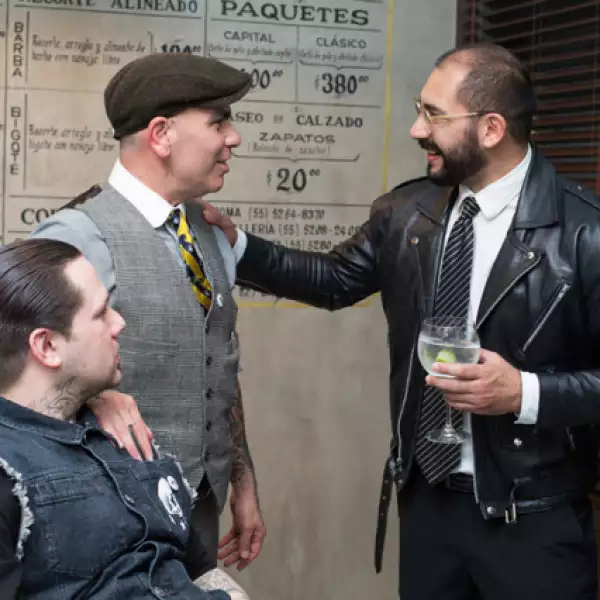 Scott Serrata, Pedro Zermeno y Christian Vargas