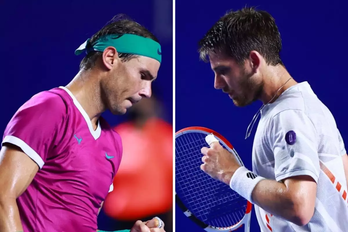 Rafael Nadal y Cameron Norrie