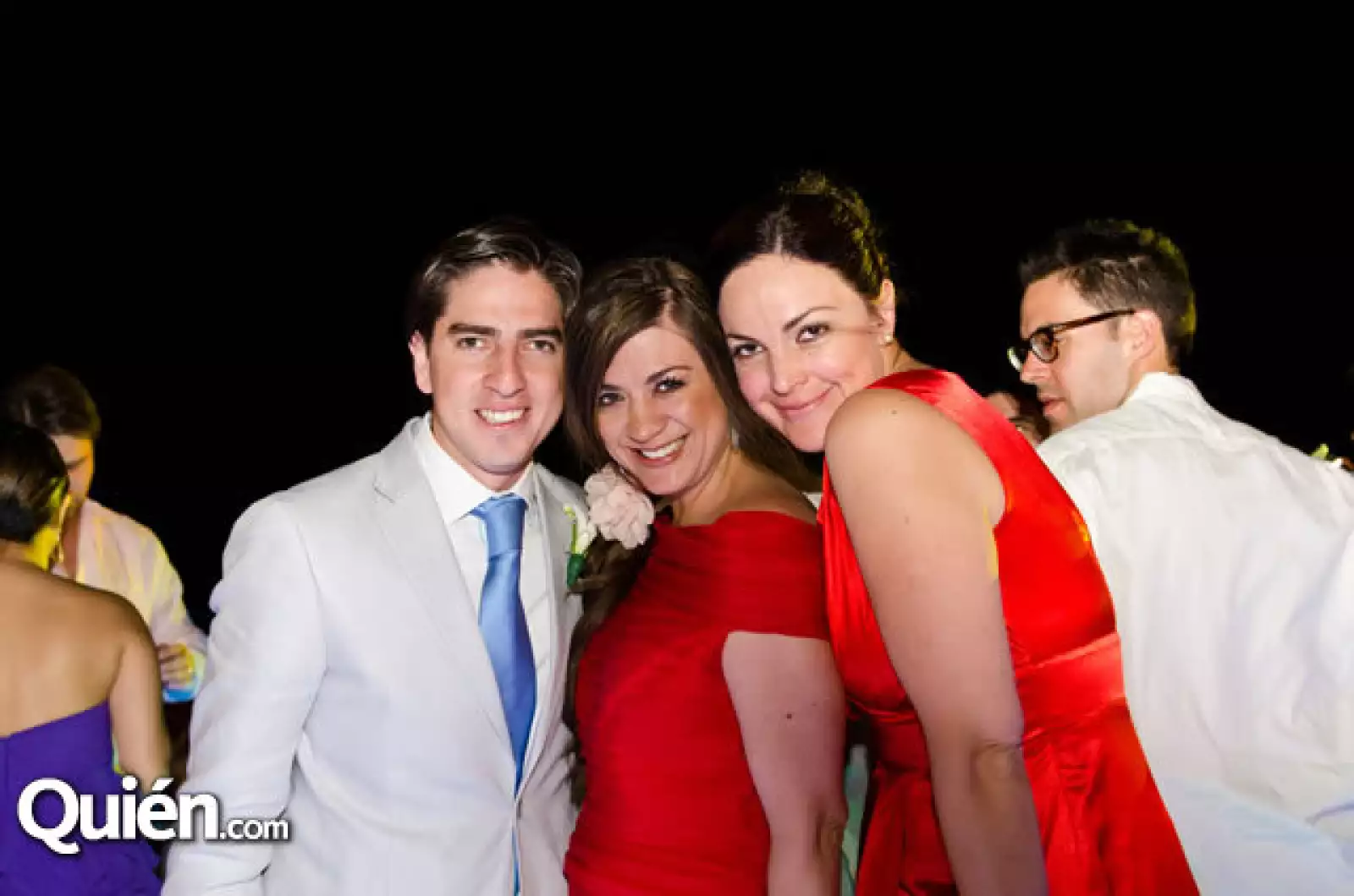 Luis Martínez, Heiyi Barón e Iliana Jiménez