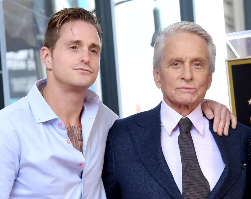 Michael Douglas Honored With Star On The Hollywood Walk Of Fame