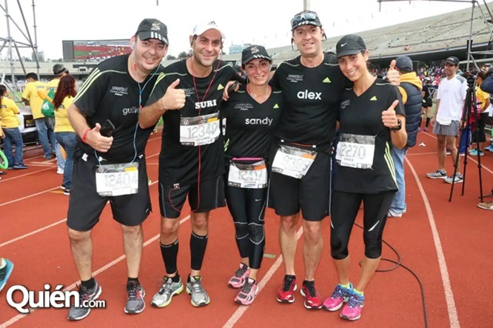 Guillermo Carrillo,Suri Casin,Sandy Hermosillo,Alex Cortina y Grace Cohen