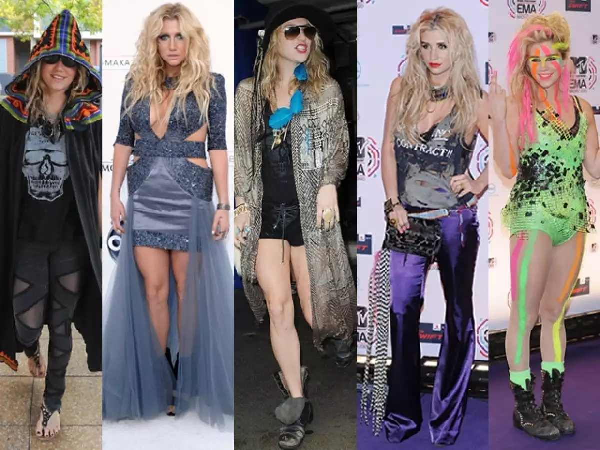 Looks de Ke$ha.