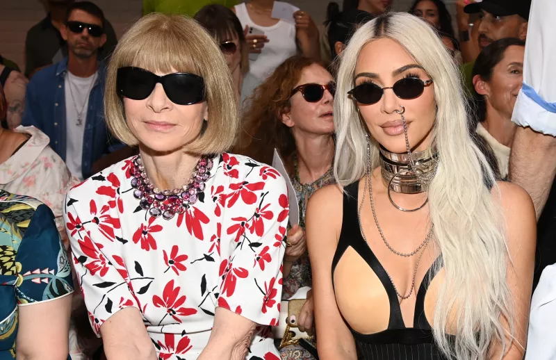 Anna Wintour y Kim Kardashian