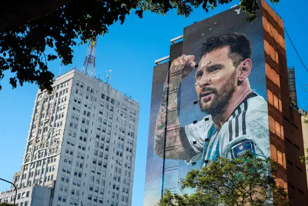 Mural de Messi