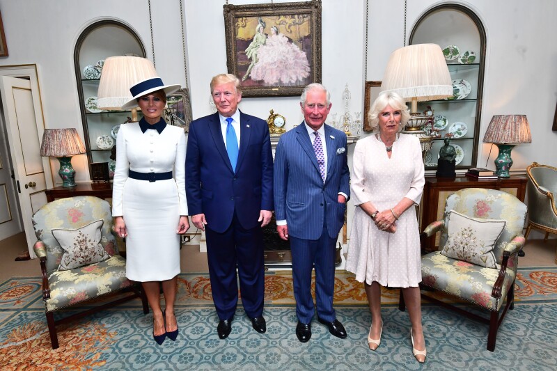 Los Trump y los duques Cournualles