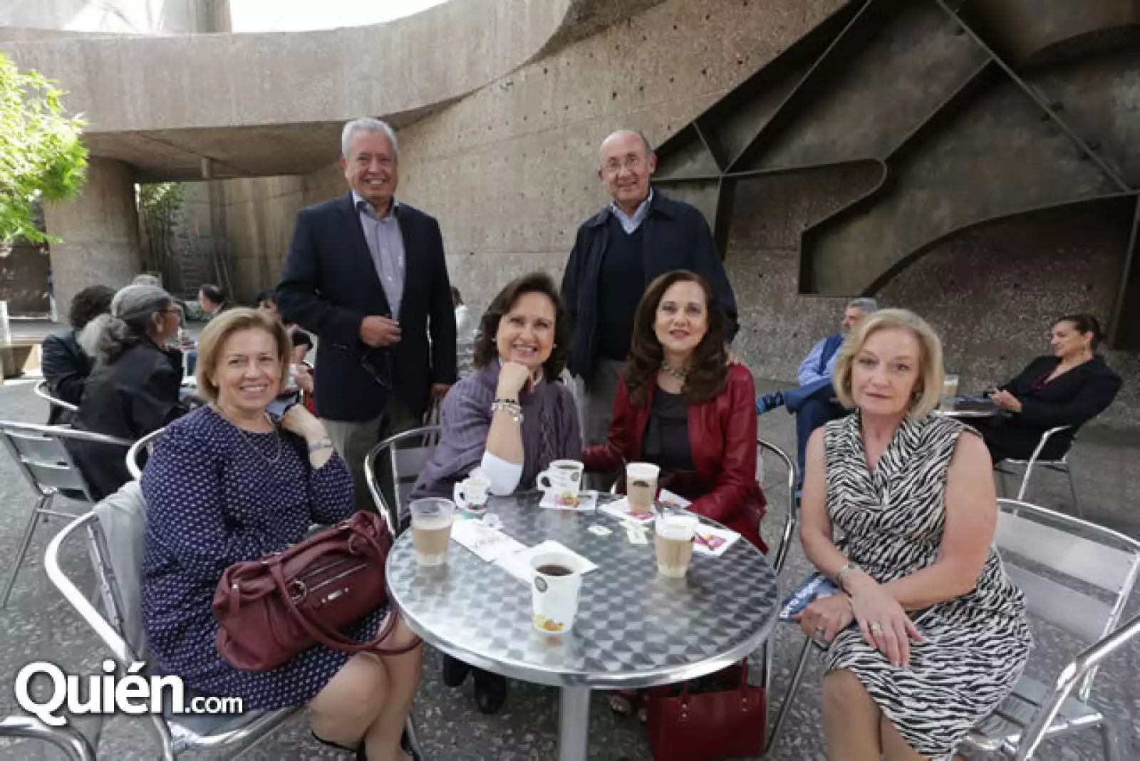 Pilar Sistac,Alfonso Ángeles,Patricia González,Oscar Fernández de Alba,Marisa Fernández,Marcela Renaud