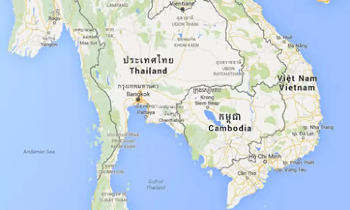 Tailandia tiene las segundas carreteras más peligrosas en términos de muertes por habitante. (Foto: Google Maps)