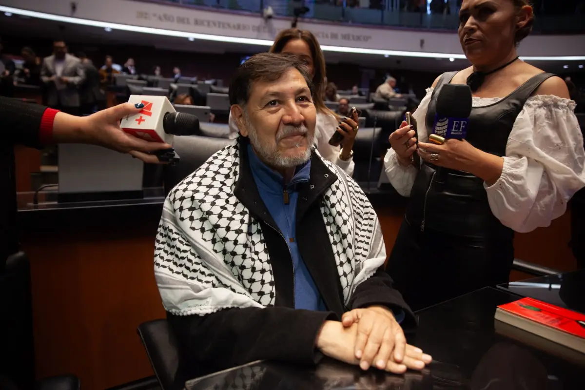 El senador Gerardo Fernández Noroña anunció que pedirá licencia temporal, pues viajará a Palestina durante unos días. 