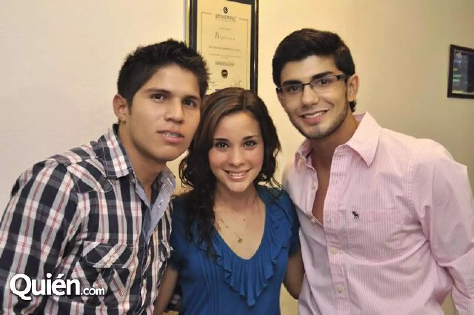 Havel Jiménez,Martha Ramírez y Alejandro Sánchez