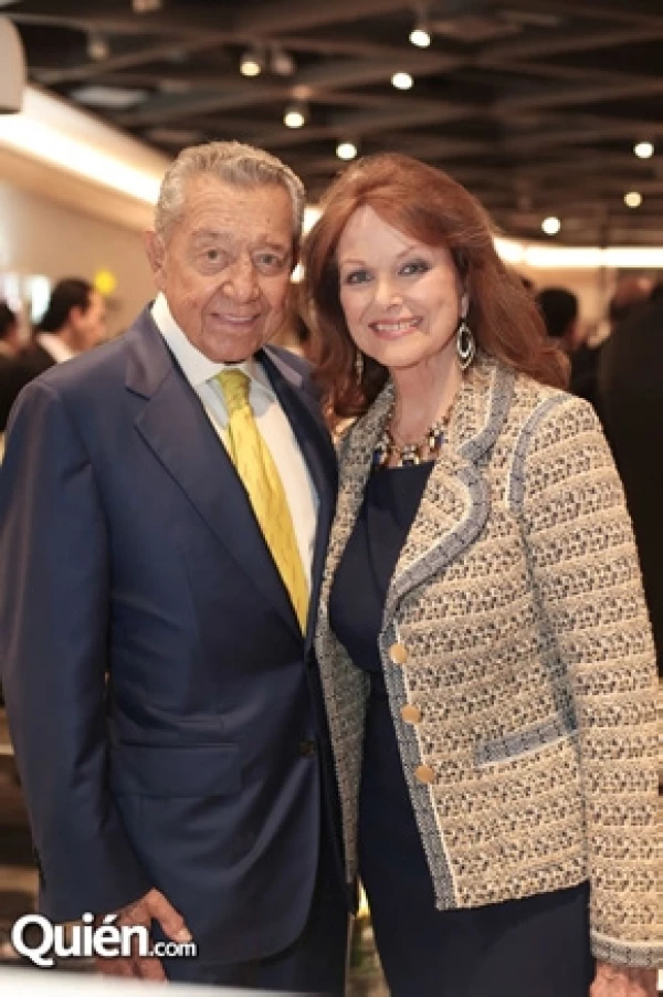 Entre los invitados VIP estuvieron Miguel Alemán y su esposa Christiane Magnani.