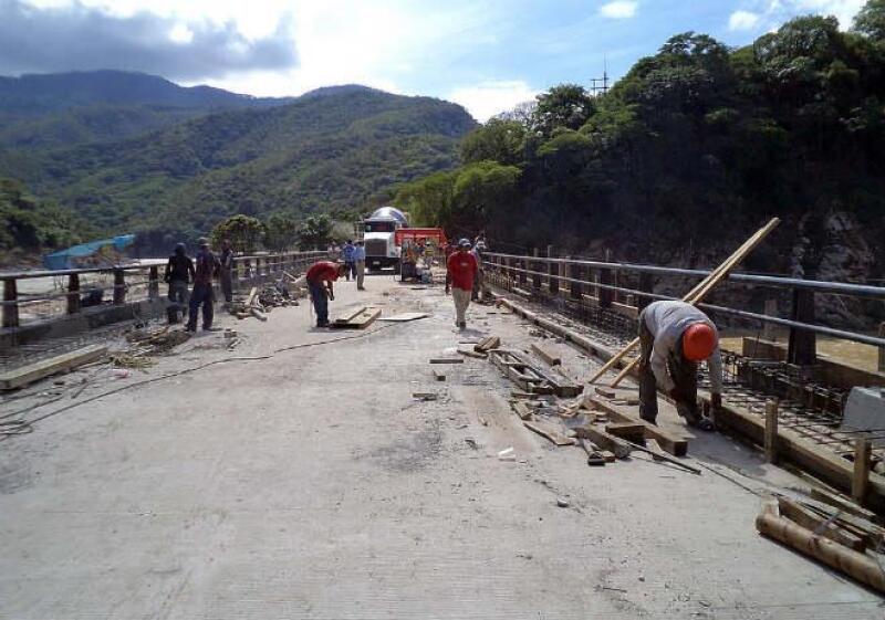 Construcci�n carretera