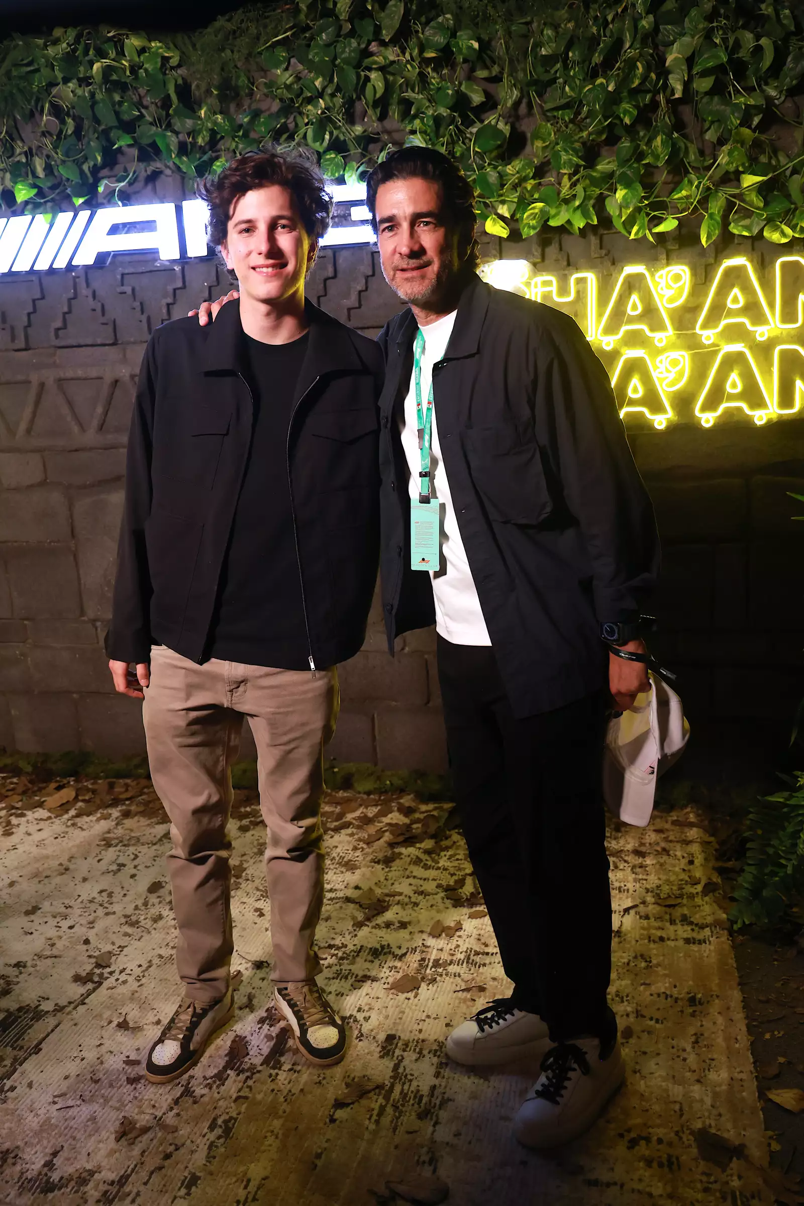 Robe Grill y Andrés Morales