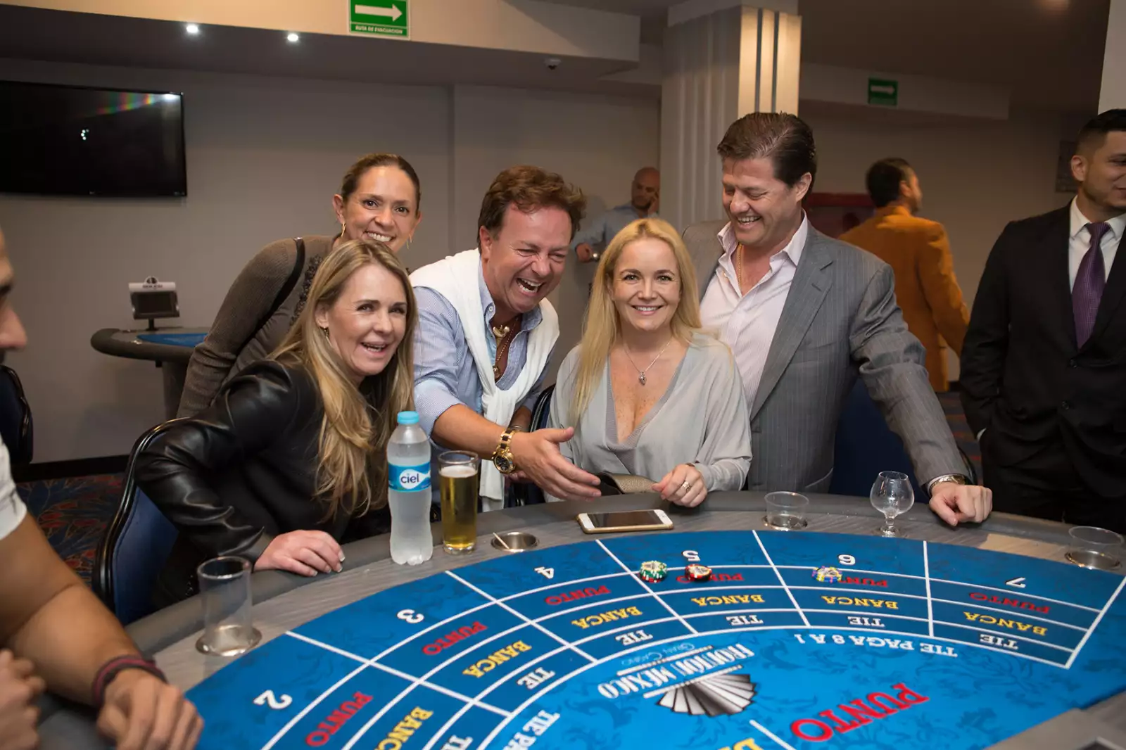 Inauguración del Casino Frontón México