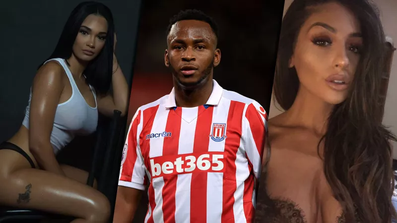 Saido Berahino, Stephania Christoforou y  Chelsea Lovelace 