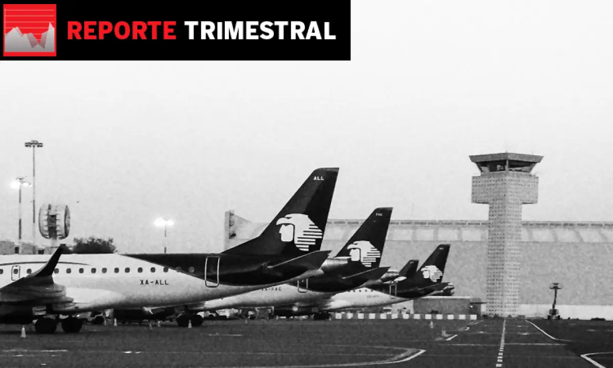 Aeroméxico recorta pérdidas