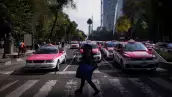 Taxistas se manifiestan