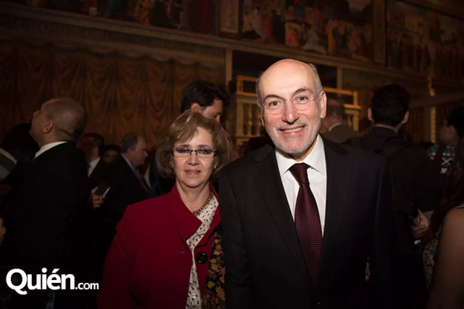 María Teresa de Bravo y Luis Felipe Bravo Mena