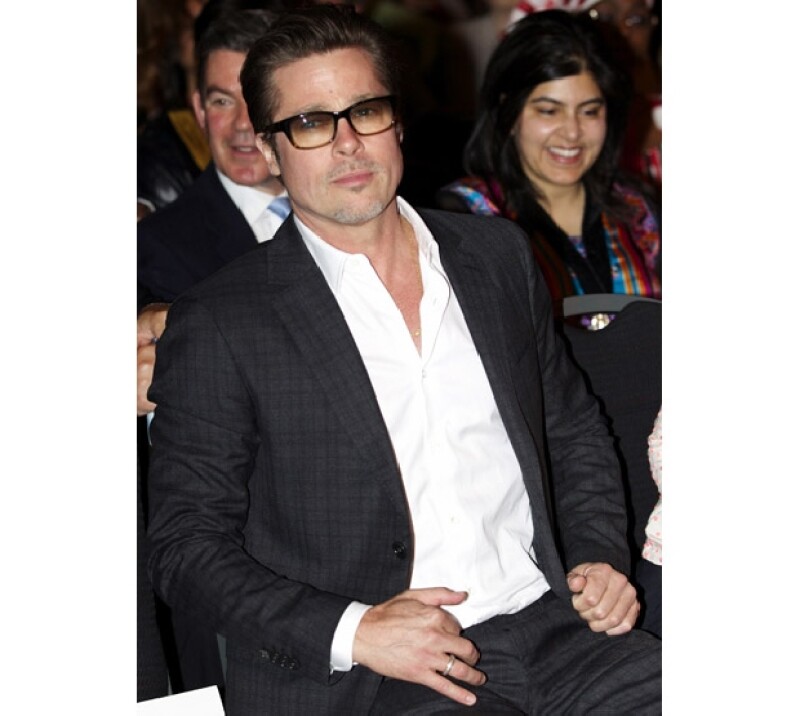Brad Pitt busca que Estados Unidos sea la sede del Mundial 2018.