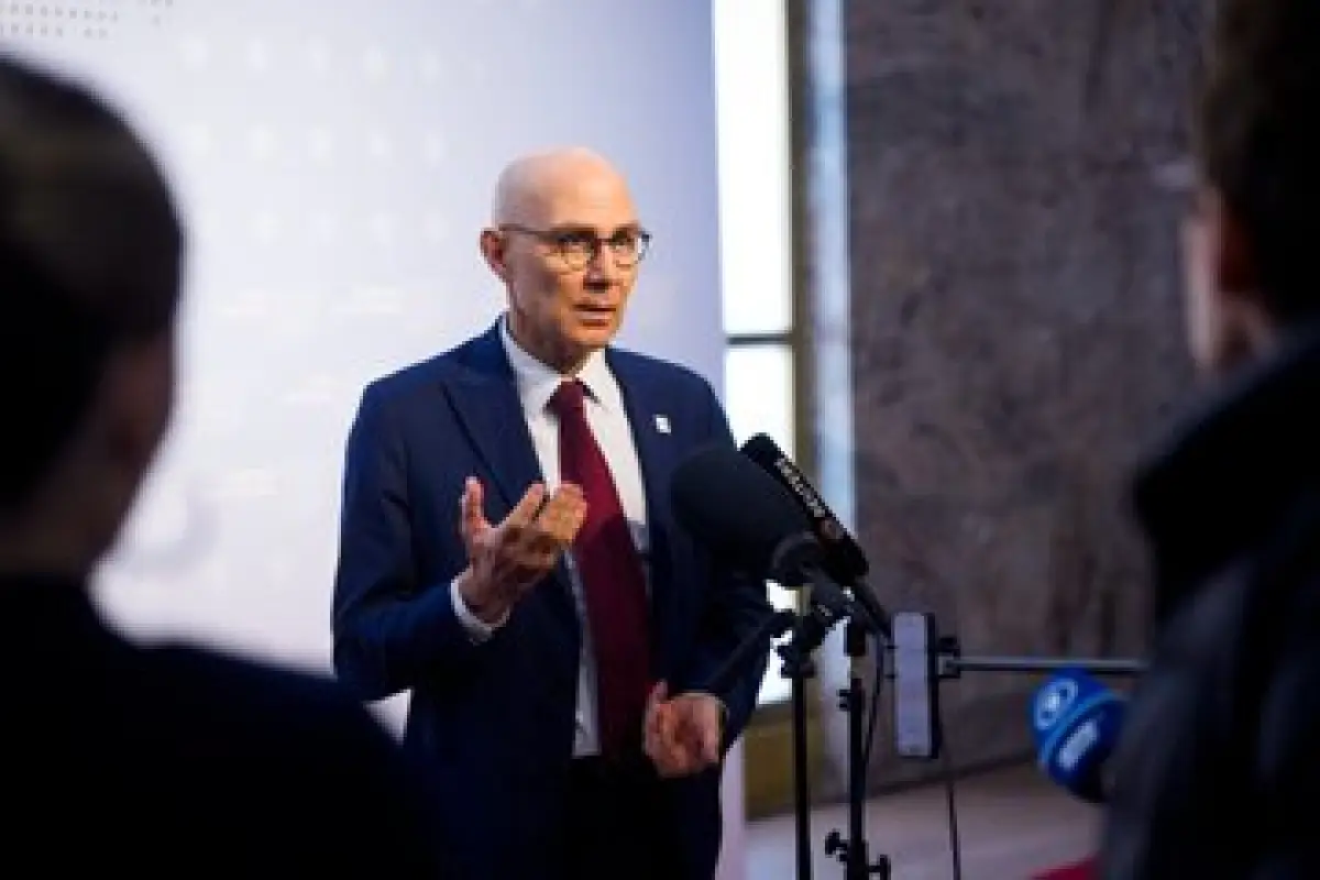 Volker Türk a su llegada a México 
