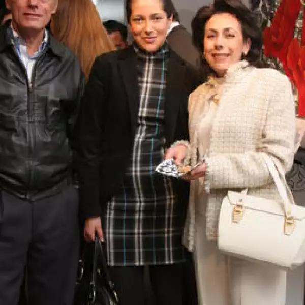 Jesus Zayrik, Blanca López, Nadia Zayrik de Simón