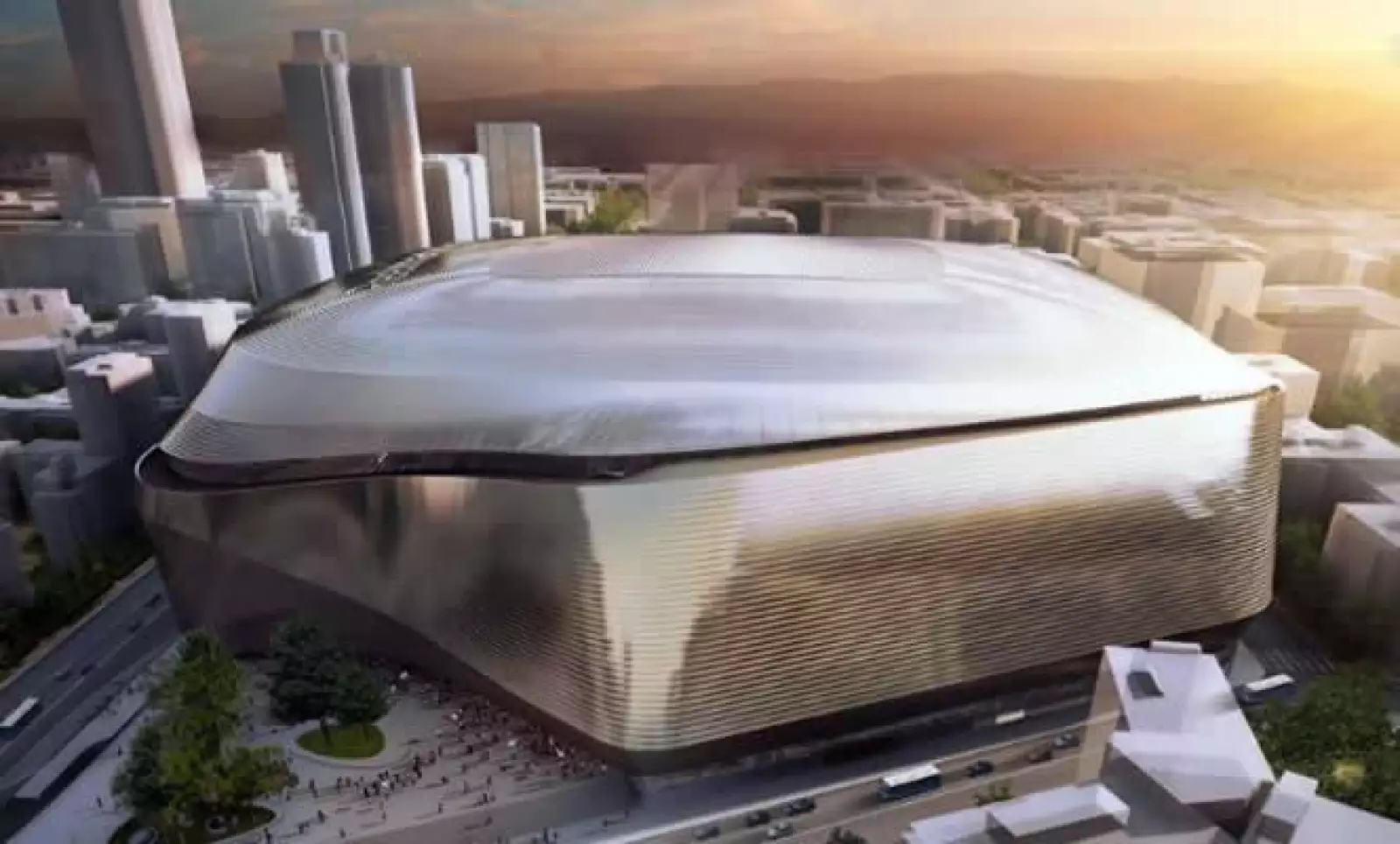 Un video mostró imágenes de la evolución del estadio y de los principales eventos deportivos que se han celebrado en éste.