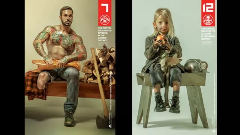 carteles hunger games