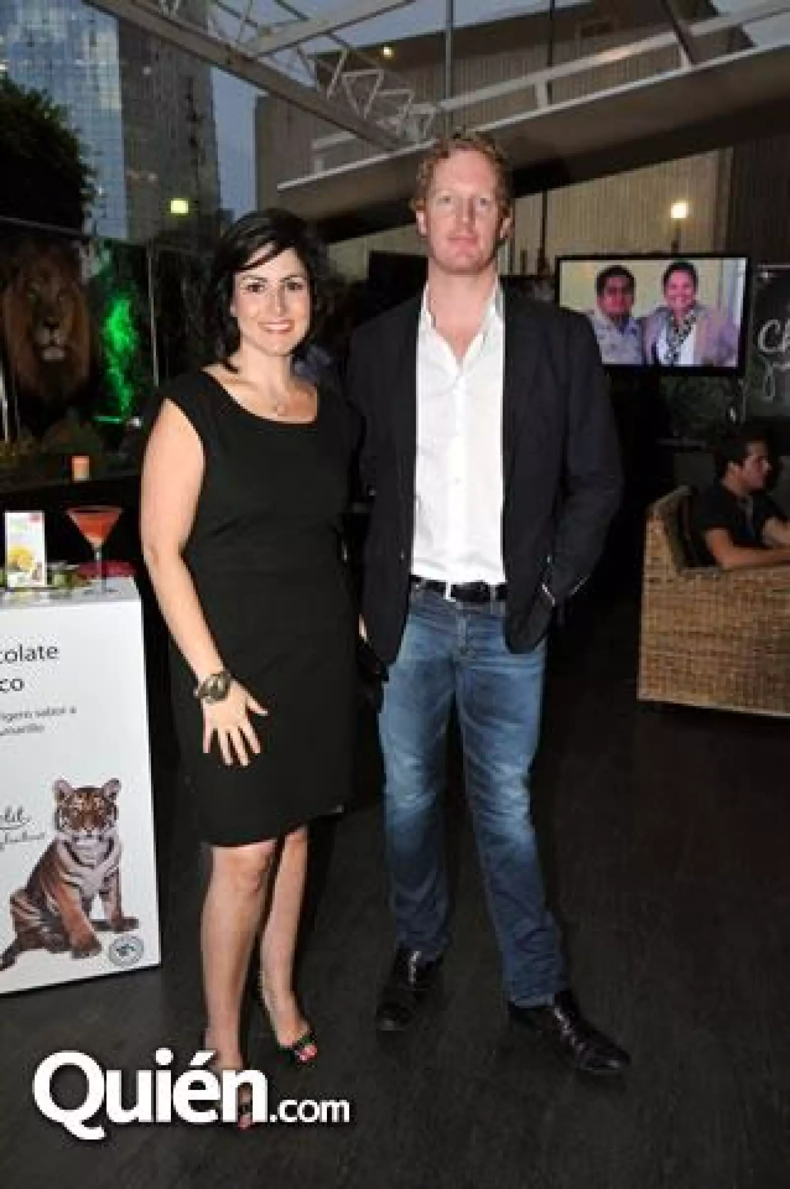 Verónica Gómez Lacallo y Andrew Scoular