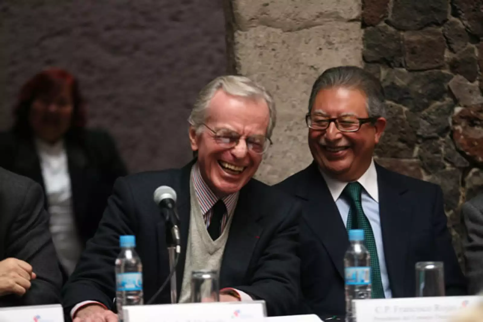 Homenaje a Jacobo Zabludovsky y Leon Davidoff.