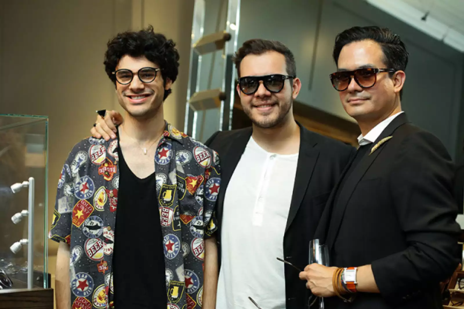 Ricardo Marcos, Jesús Castillo y Jacobo Villanueva