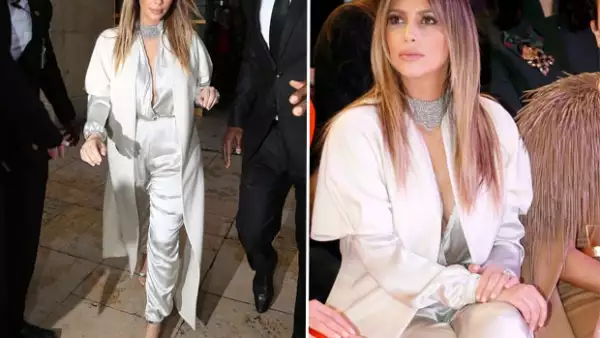 La socialité ha sido noticia durante el Paris Fashion Week por su buen gusto en el vestir. El plata y el negro han sido sus colores favoritos.