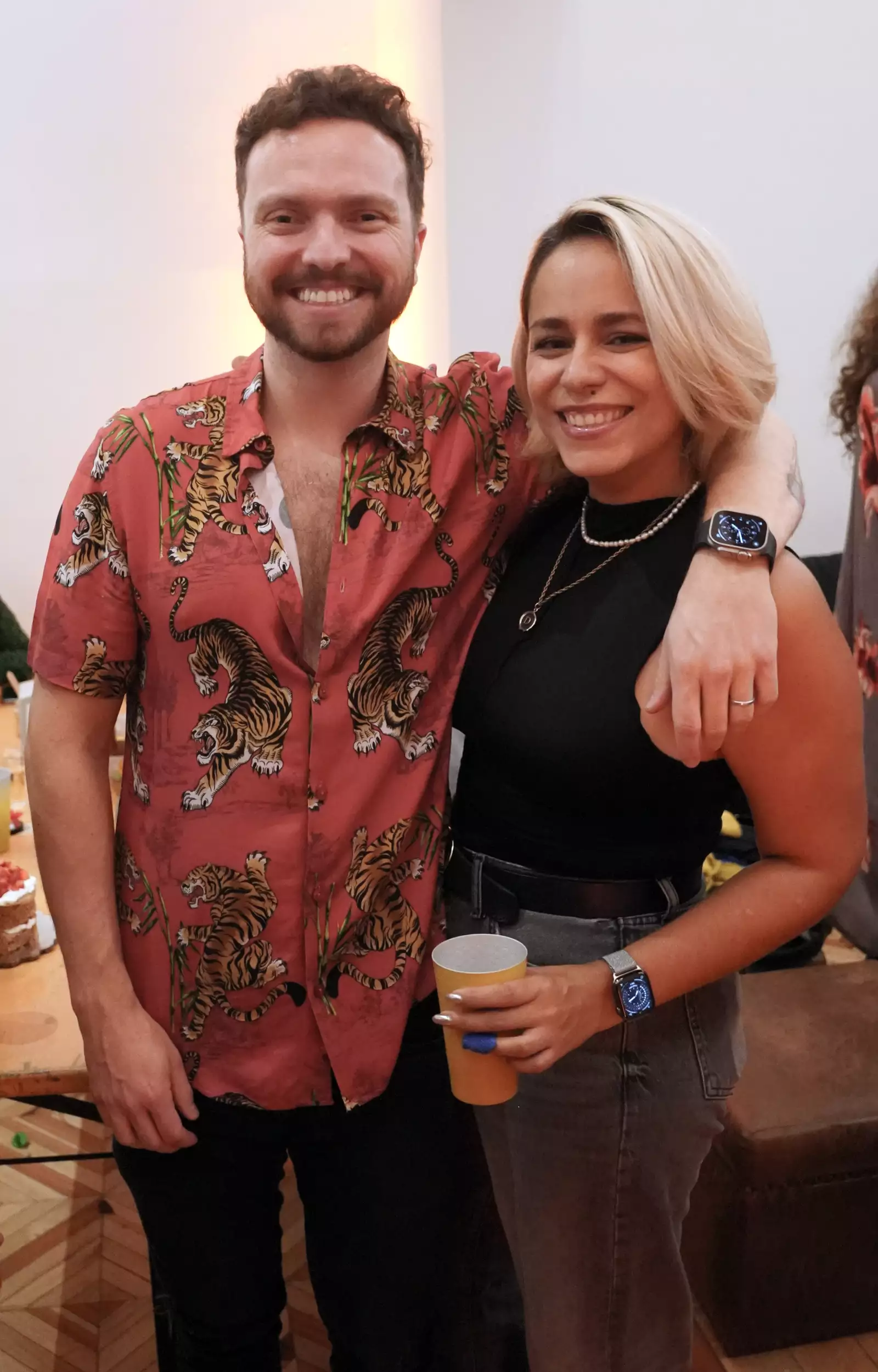 Jonathan Porta y Diana Solares