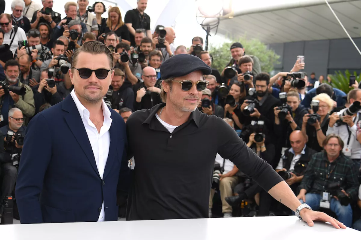 Brad Pitt y Leonardo DiCaprio.