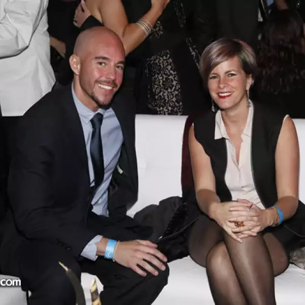 Kai Parlange y Karina Velasco