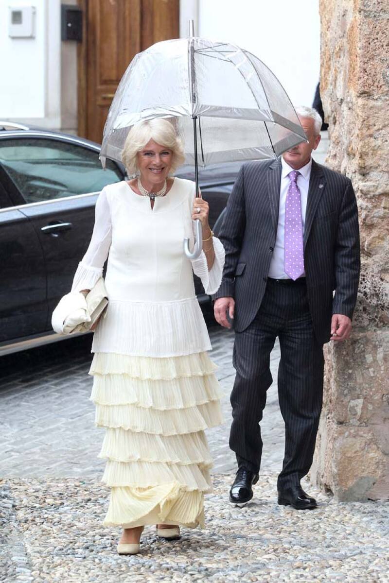 La duquesa Camila de Cornualles fue otra de las royals que asistió al evento.