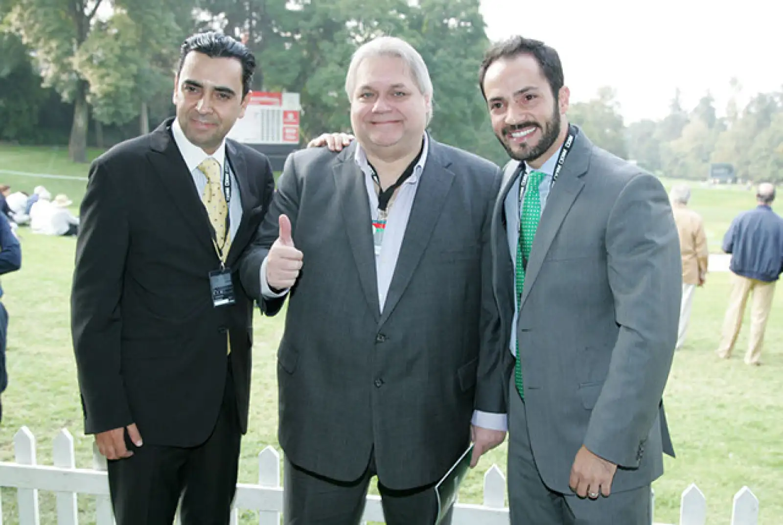 Rafael Quiroz,Carlos Bremer y Anuar Tuñon