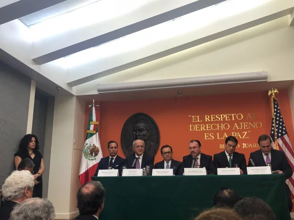 Trump Guajardo Videgaray TLCAN