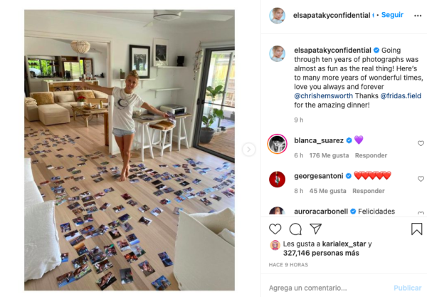 Elsa Pataky.