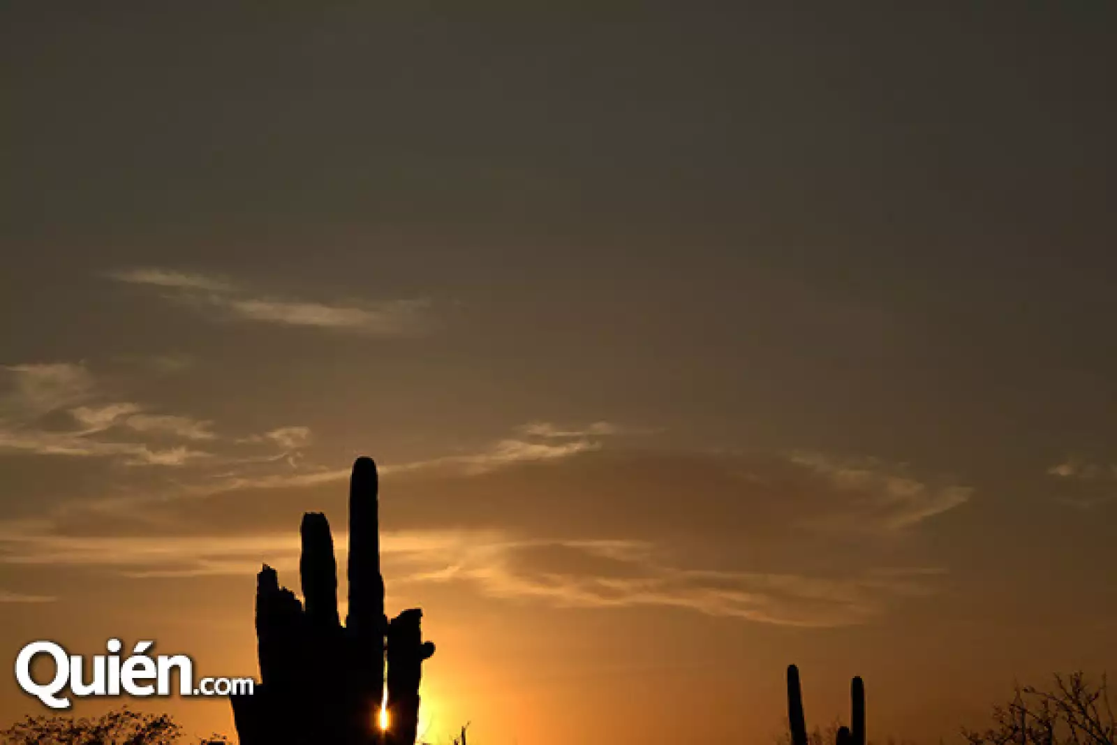 Atardecer desde el estadio