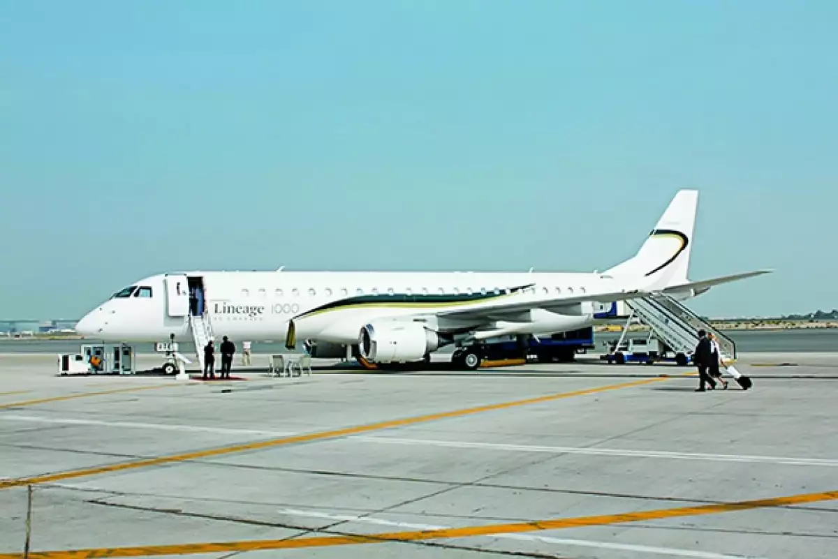 El jet fue entregado durante una ceremonia especial en Sao José dos Campos; es el primero en su tipo en la región de América Latina.