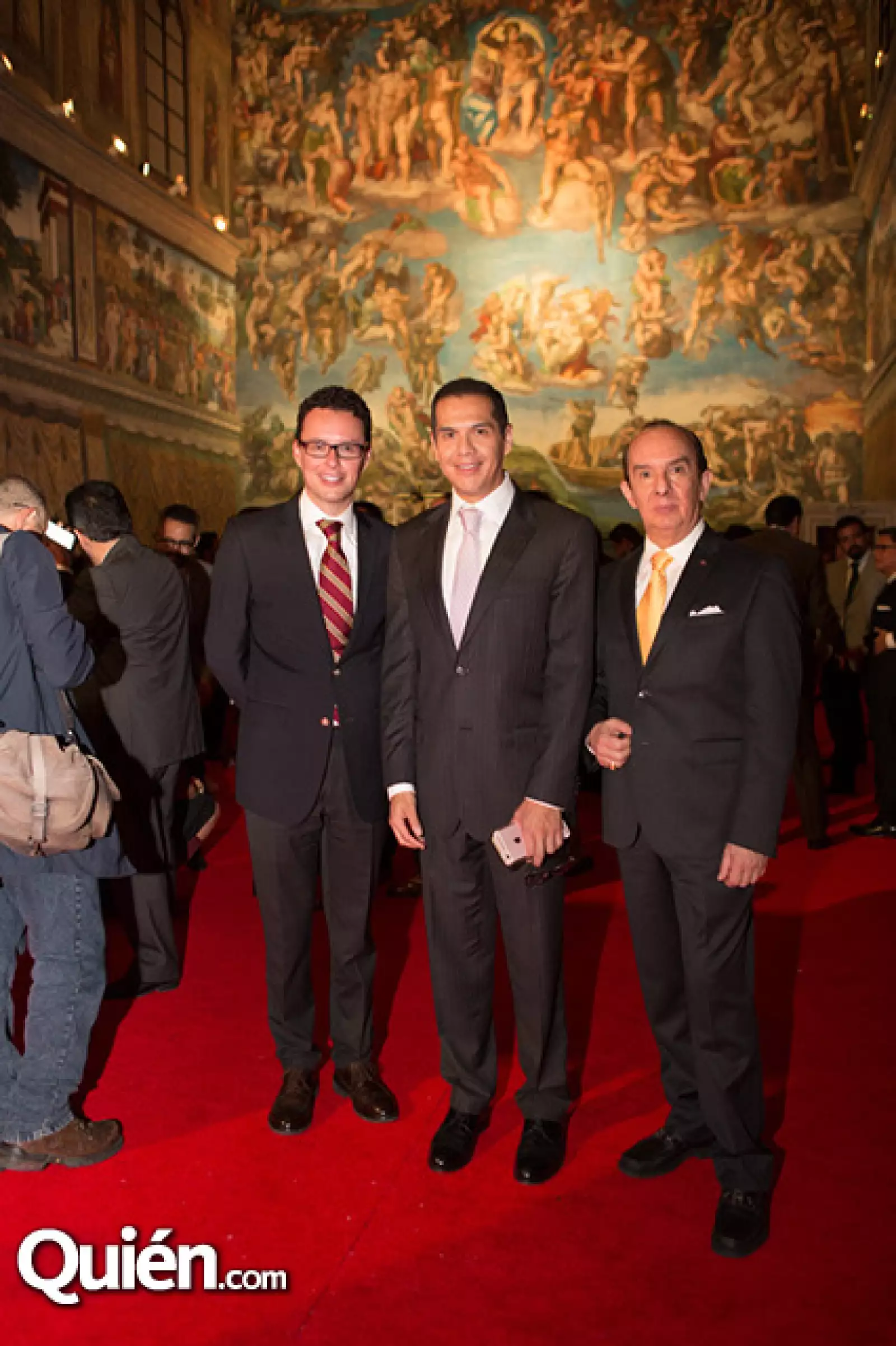 Rodolfo Alcazar, Carlos Torres y Francisco del Cueto
