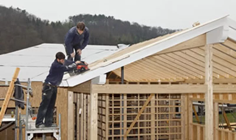 Los inicios de construcción de casas unifamiliares subieron 0.3%. (Foto: Getty Images)