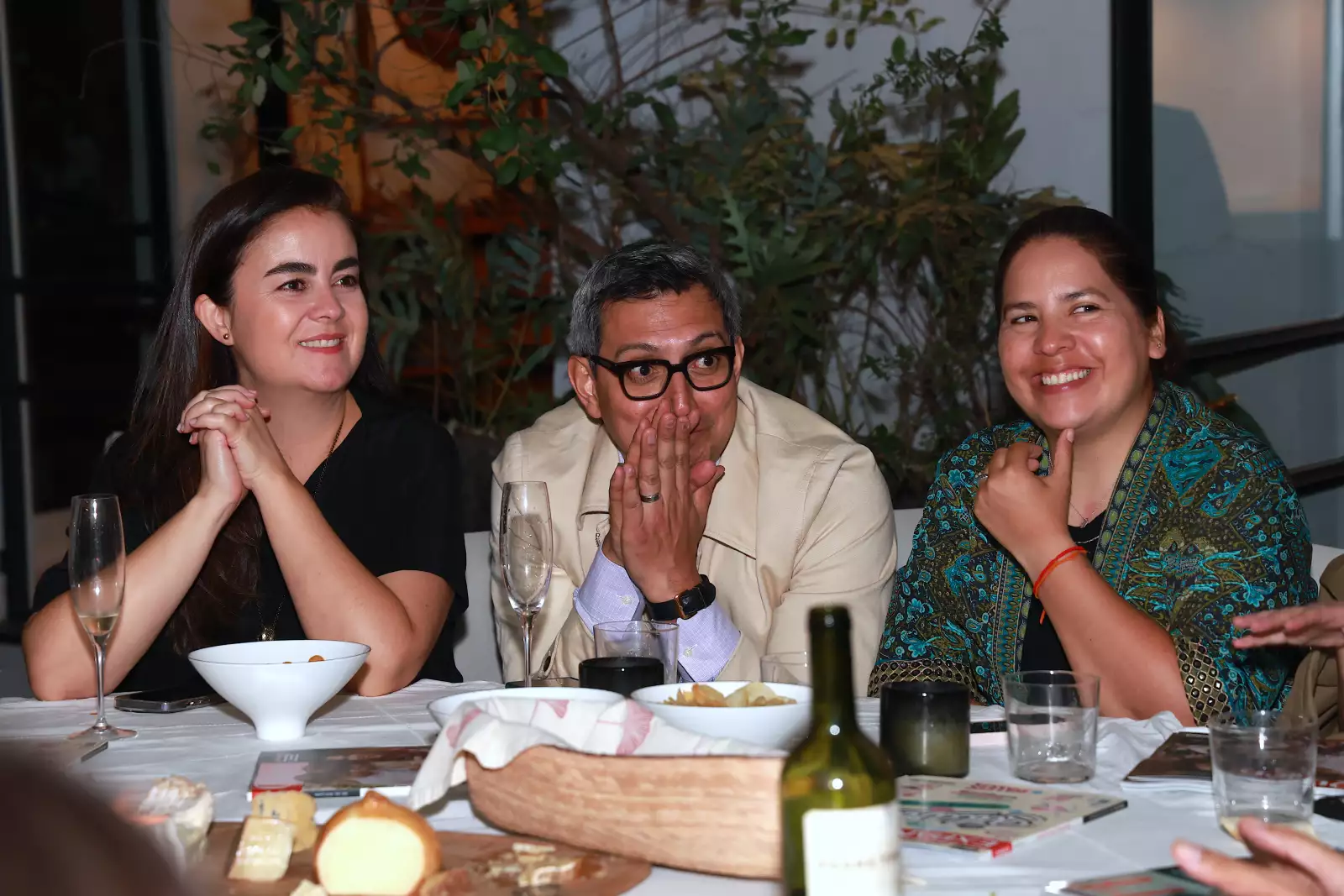 Lili López, Diego Salazar e Issa Plancarte