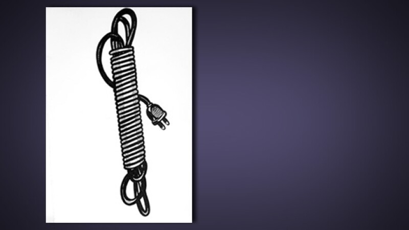 Electric Cord, de roy Lichtenstein