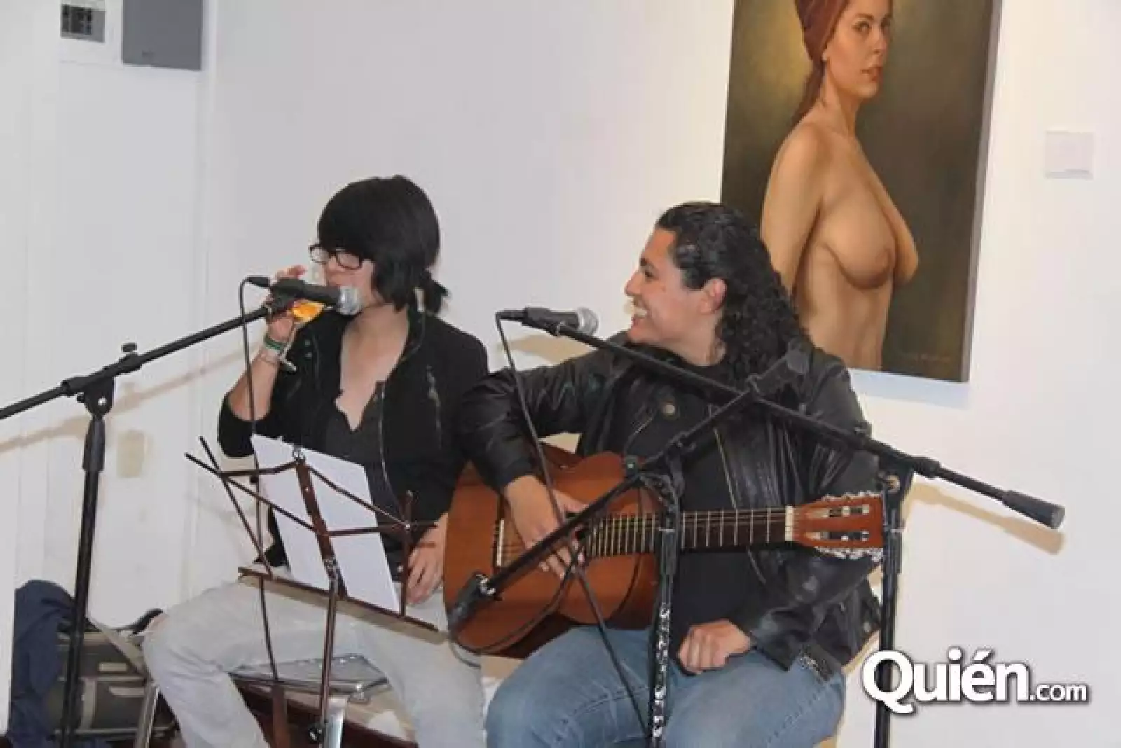 Inaugruación expo Voz de la mujer