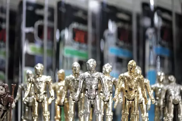 Figuras de C-3PO de Star Wars.