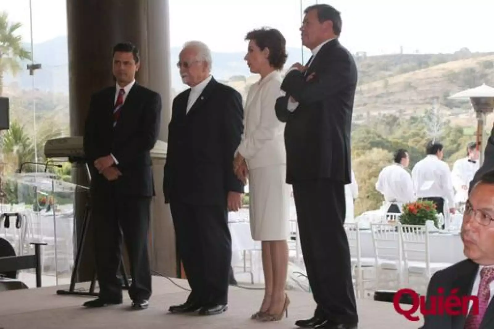 Enrique Peña Nieto, Antonio Chedraui, Marta Fox, Norberto Rivera